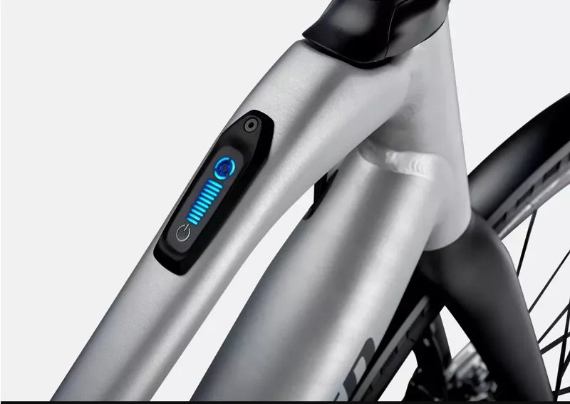 Specialized Turbo Vado SL 5.0 Step-Through EQ Electric Hybrid Bike 2024 in Silver Aluminium-2